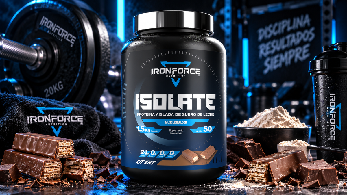 ISO 1.5 kg | 50 SERVICIOS | IRONFORCE NUTRITION