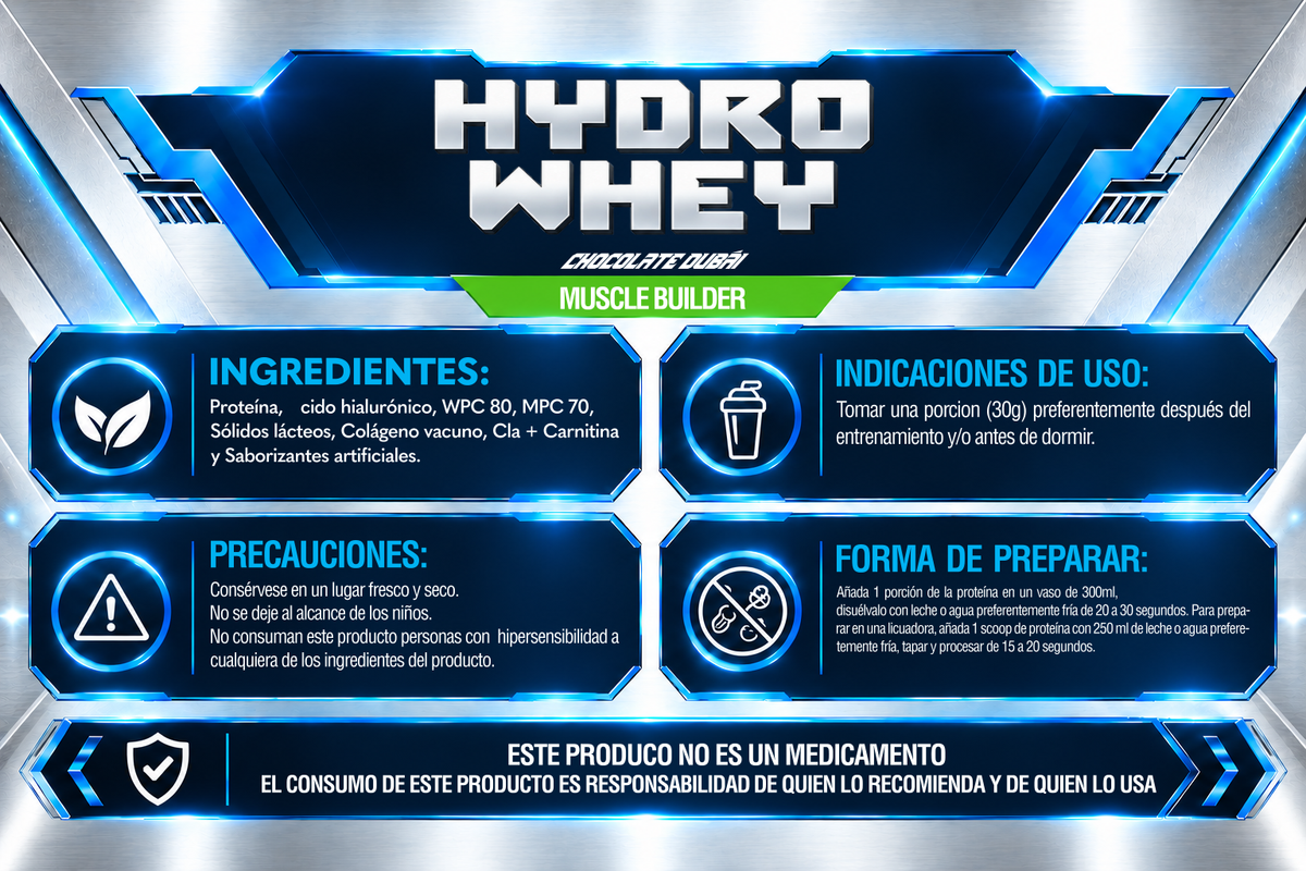 HIDROLIZADA PROTEIN 100 SERVICIOS | IRONFORCE NUTRITION