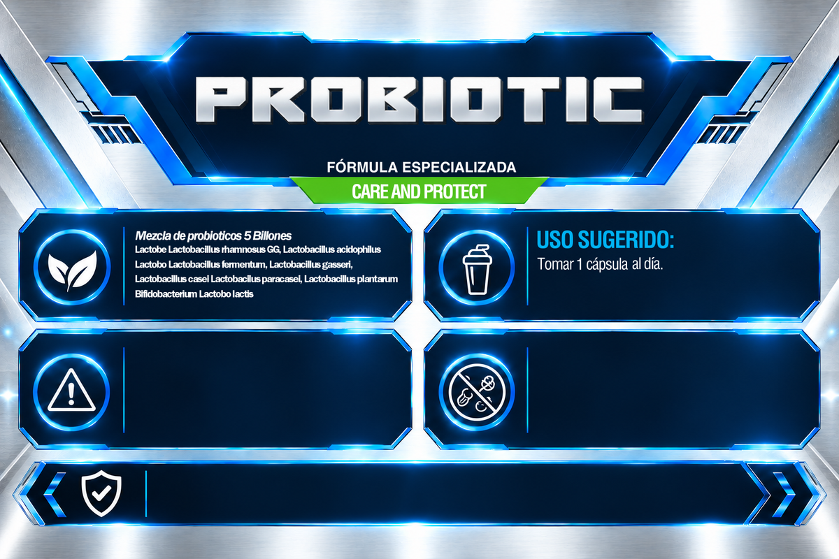 PROBIOTICS | 60 CÁPSULAS | IRONFORCE NUTRITION