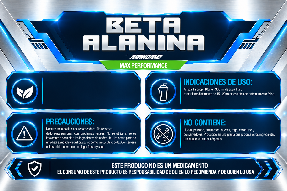BETA ALANINA 300 g