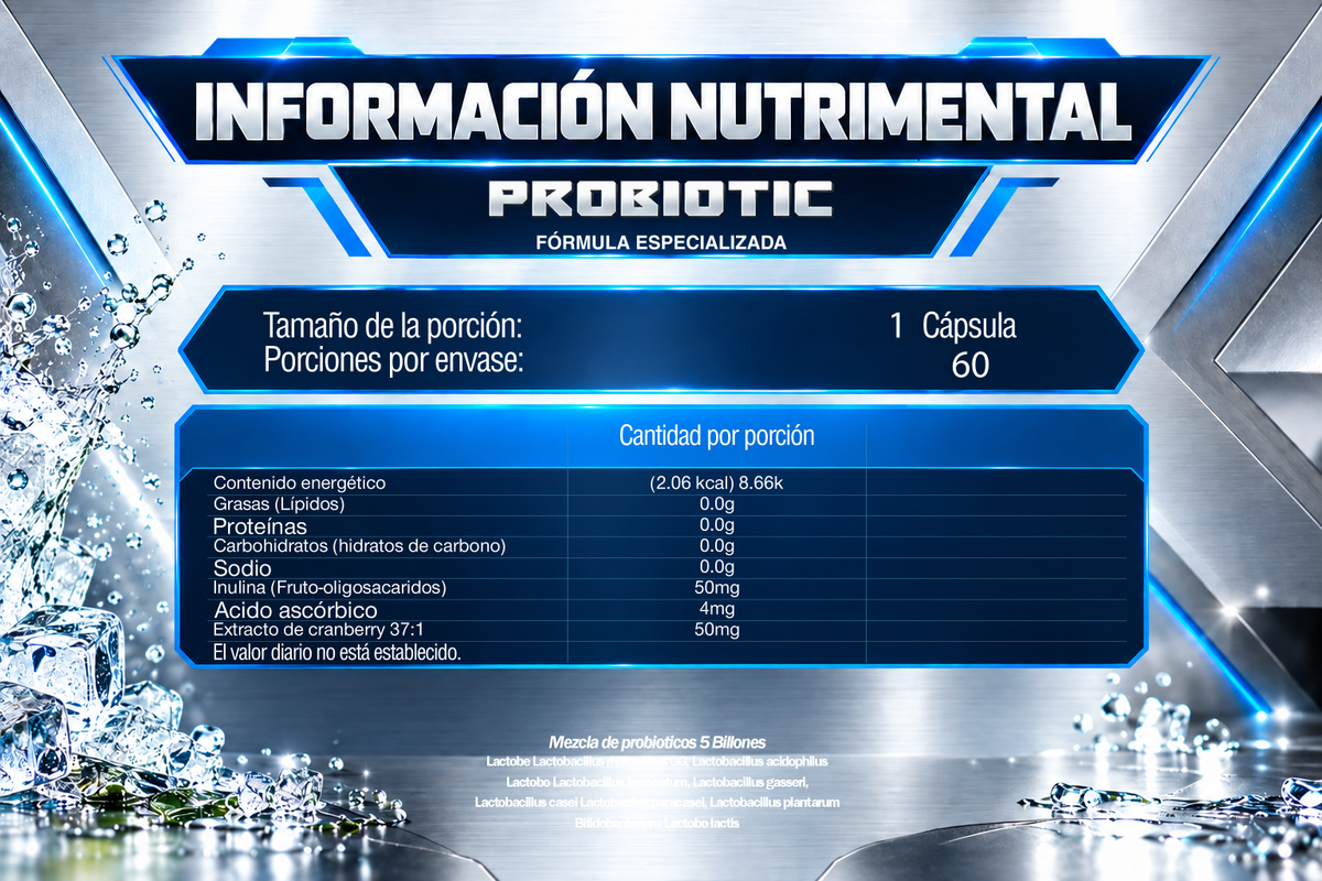 PROBIOTICS | 60 CÁPSULAS | IRONFORCE NUTRITION