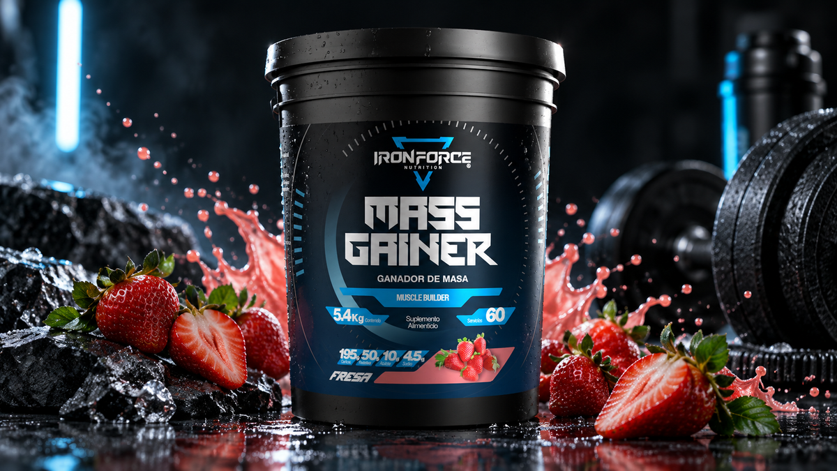 IRON MASS 5.4 kg (Ganador de peso)