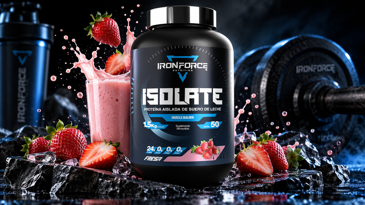 ISO 1.5 kg | 50 SERVICIOS | IRONFORCE NUTRITION