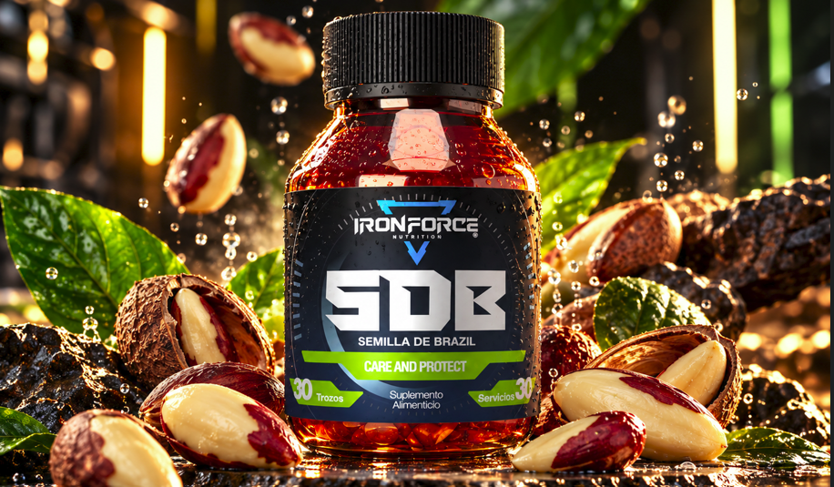SDB (Semilla de Brasil) | 30 TROZOS | IRONFORCE NUTRITION