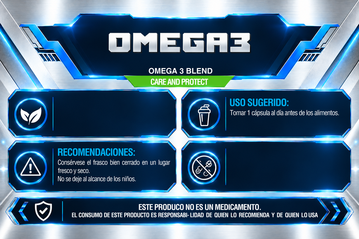OMEGA 3 | 90 CÁPSULAS | IRONFORCE NUTRITION