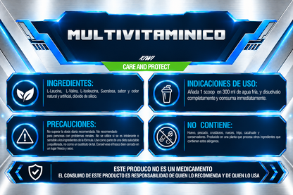 MULTIVITAMÍNICO 500 g | 50 SERVICIOS | IRONFORCE NUTRITION