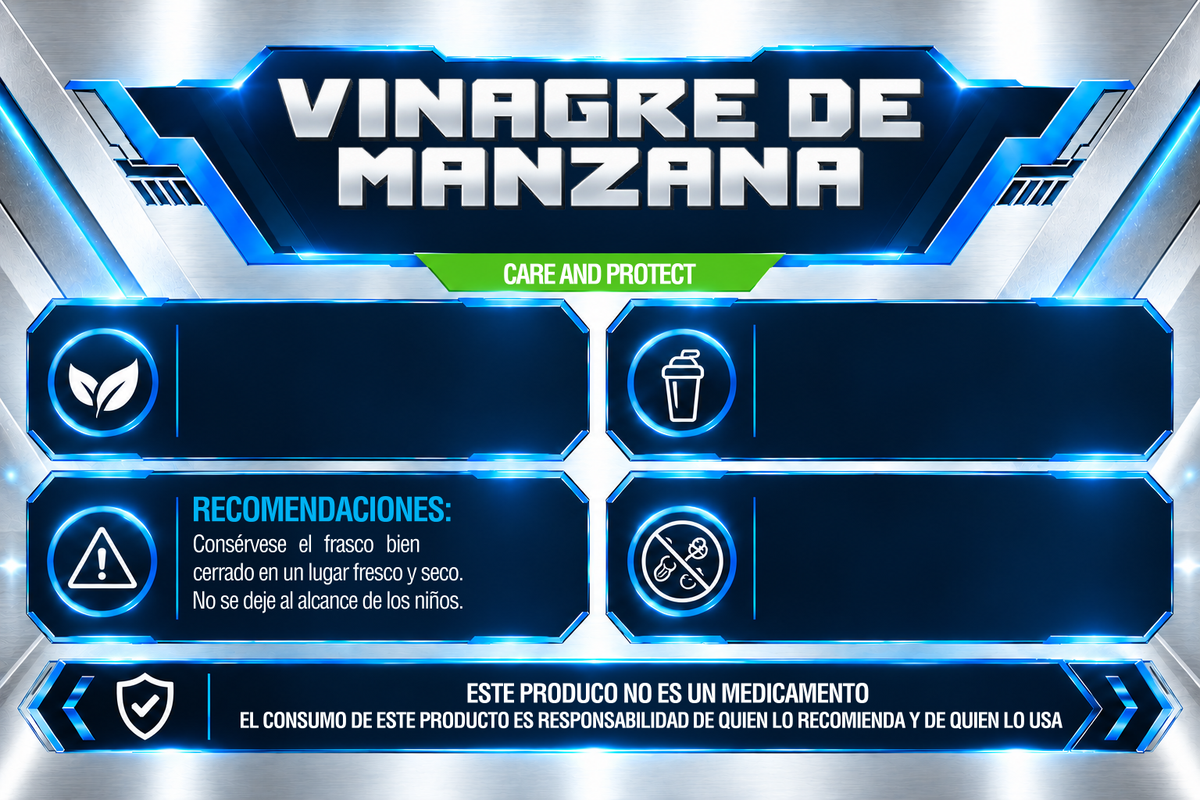 VINAGRE DE MANZANA | 75 CÁPSULAS | IRONFORCE NUTRITION