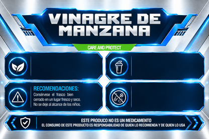 VINAGRE DE MANZANA | 75 CÁPSULAS | IRONFORCE NUTRITION