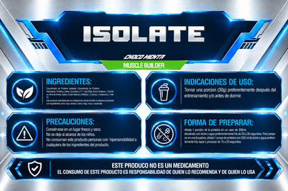 PROTEÍNA AISLADA 5 Kg