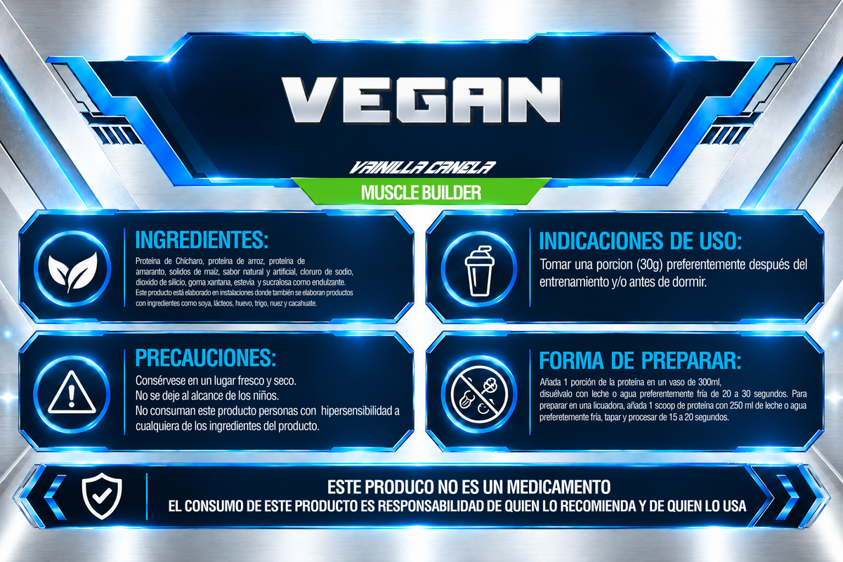 PROTEN VEGANO 1,5 Kg