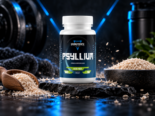PSYLLIUM | HUSK FIBER | 100 CÁPSULAS