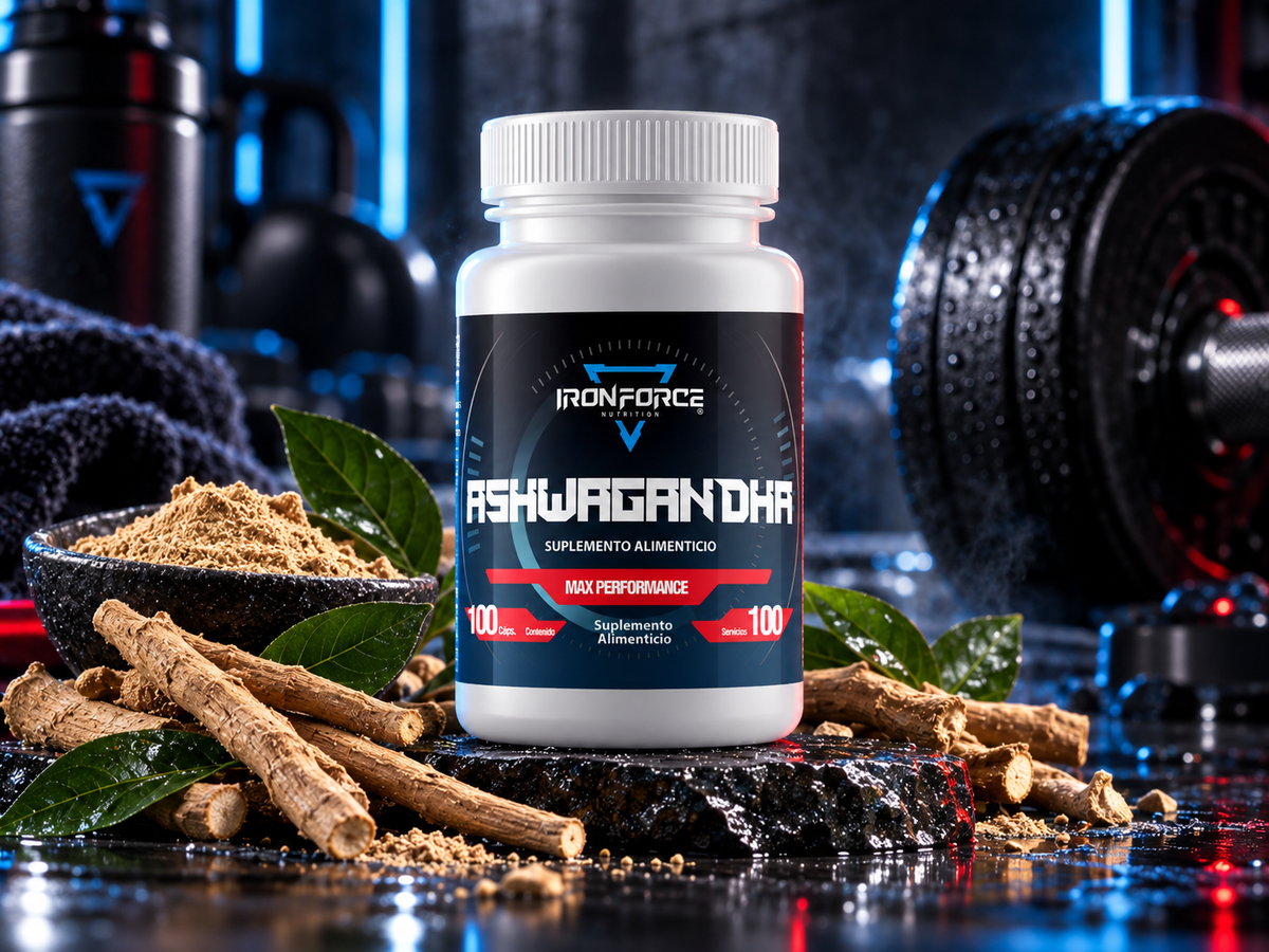 ASHWAGANDHA | 100 CÁPSULAS | IRONFORCE NUTRITION