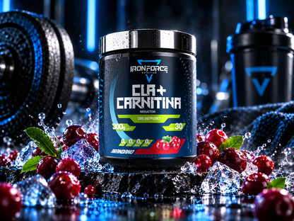 CLA + CARNITINA 300 g | 30 SERVICIOS | IRONFORCE NUTRITION