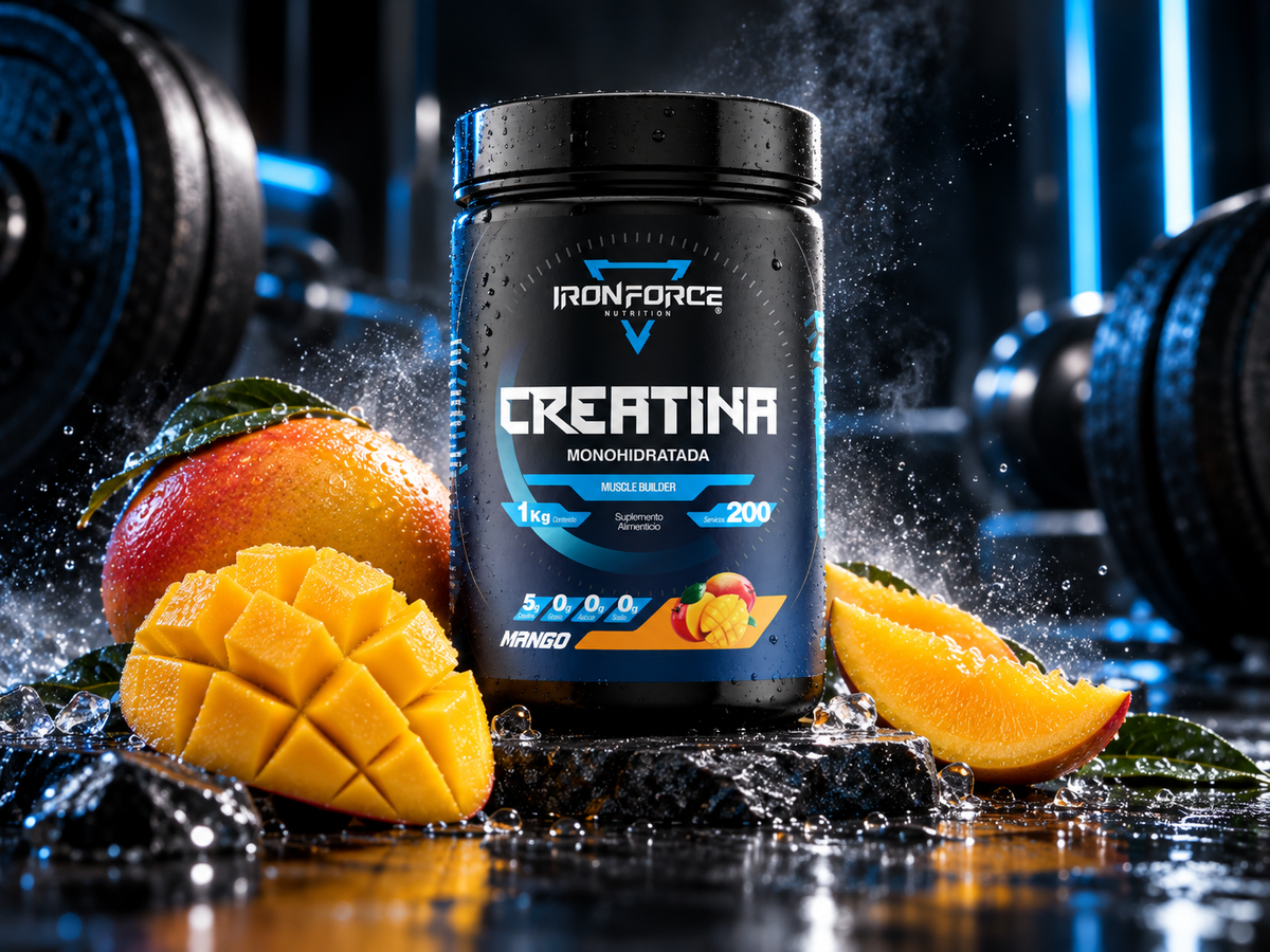 Creatina 1 kg · 200 servicios