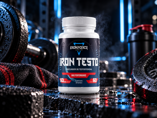 IRON TESTO | 60 CÁPSULAS | IRONFORCE NUTRITION