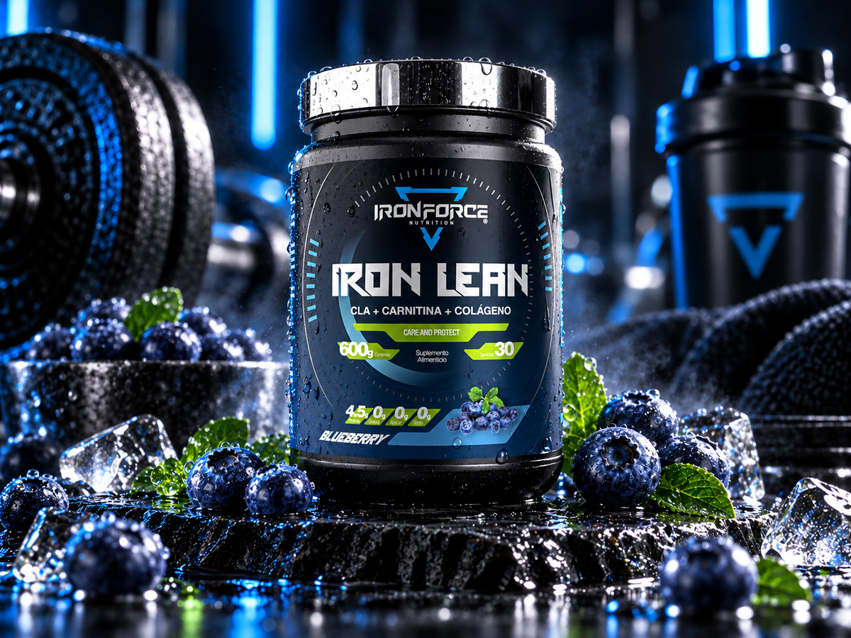 IRON LEAN(CLA+Colágeno+Carnitina)600 g