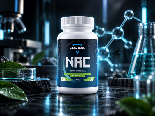 NAC | N-ACETILCISTEÍNA | 100 CÁPSULAS | IRONFORCE NUTRITION
