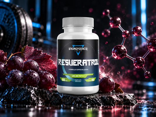 RESVERATROL | 60 CÁPSULAS | IRONFORCE NUTRITION