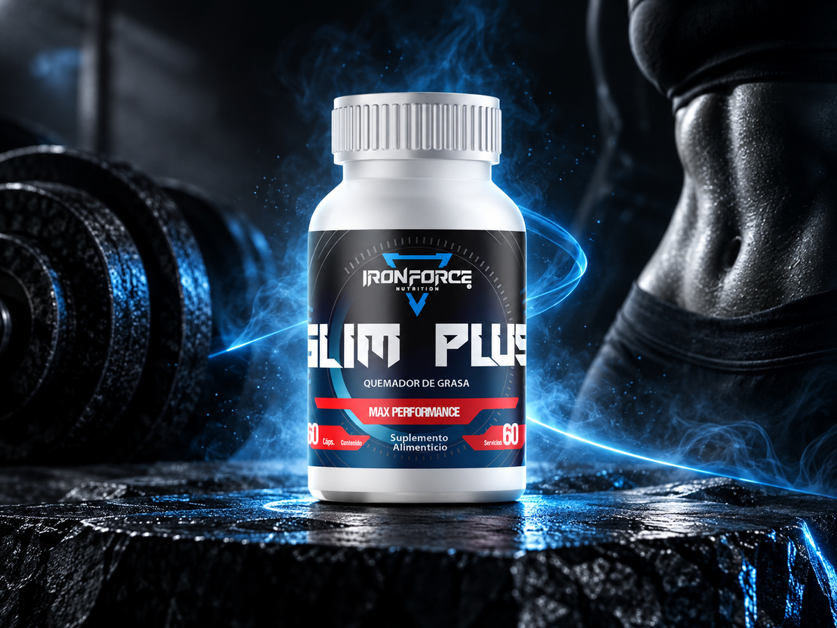 SLIM PLUS | 60 CÁPSULAS | IRONFORCE NUTRITION