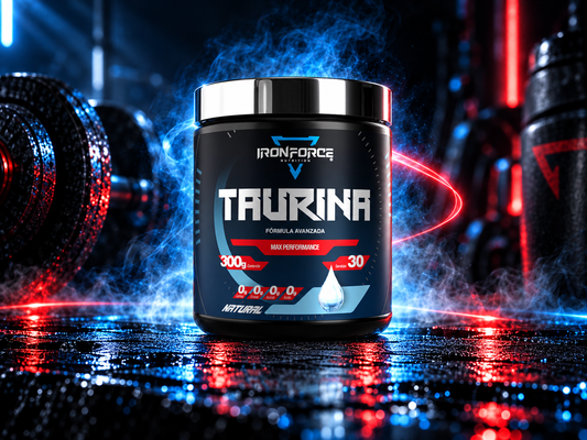TAURINA 300 g | 30 SERVICIOS | IRONFORCE NUTRITION