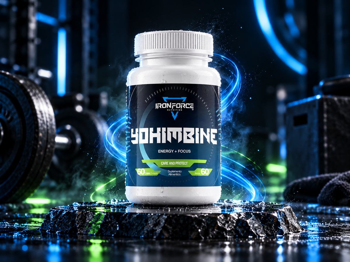 YOHIMBINE | 60 CÁPSULAS | IRONFORCE NUTRITION