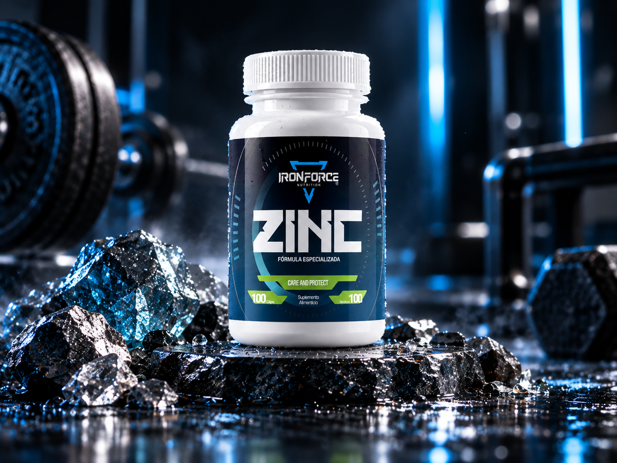 ZINC | 100 CÁPSULAS | IRONFORCE NUTRITION